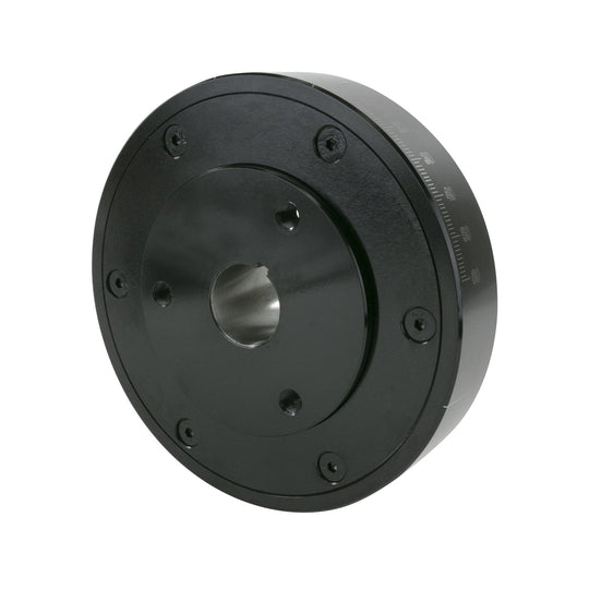TSP Harmonic Balancer/Damper; Chevy Small Block 262-350; Gloss Black 6 3/4" Top Street Performance