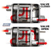 BBK UNIVERSAL 3" VARITUNE ADJUSTABLE MUFFLER DOUBLE OFFSET (STAINLESS) - DFW Speed Syndicate