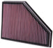 K&N 07 BMW 118D 2.0L-L4 DSL Drop In Air Filter - DFW Speed Syndicate