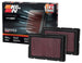 K&N Replacement Air Filter 05-09 Ferrari F360 11.125in O/S Length x 7.625 O/S Width x 1.313in H - DFW Speed Syndicate