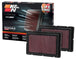 K&N Replacement Air Filter 05-09 Ferrari F360 11.125in O/S Length x 7.625 O/S Width x 1.313in H - DFW Speed Syndicate