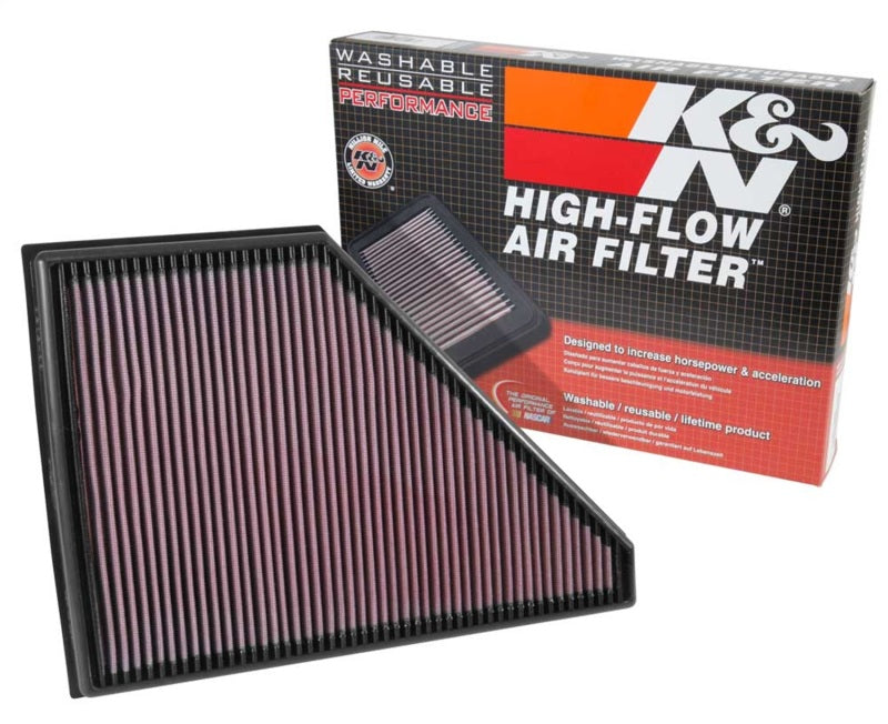 K&N 2017 Cadillac XT5 3.6L V6 F/I Drop In Air Filter - DFW Speed Syndicate