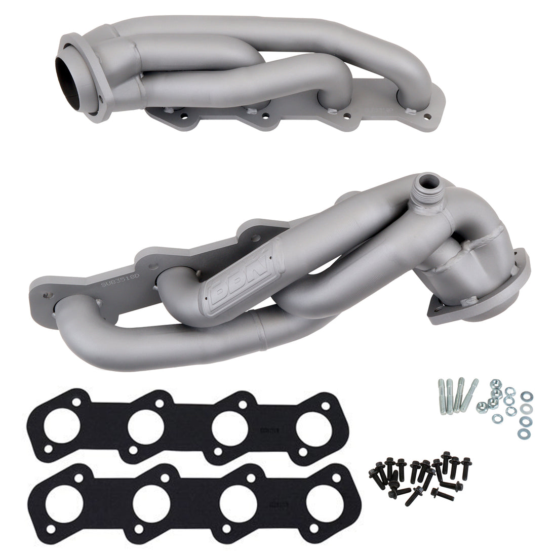 BBK 1999-2003 FORD F150  1997-2002 FORD EXP 5.4L 1-5/8 SHORTY HEADERS (CHROME) - DFW Speed Syndicate