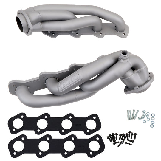 BBK 1999-2003 FORD F150  1997-2002 FORD EXP 5.4L 1-5/8 SHORTY HEADERS (CHROME) - DFW Speed Syndicate