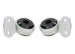 Whiteline Plus 99-06 BMW E46 NonM, 03-05 BMW Z4 NonM Front Control Arm Lower Inner Rear Bushing Set - DFW Speed Syndicate