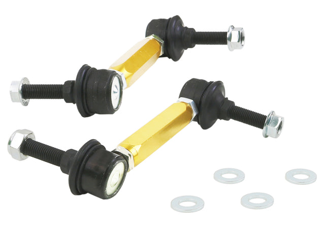 Whiteline Universal Sway Bar End Link Kit - 130-155mm Heavy Duty Adjustable - 10mm Ball Studs - DFW Speed Syndicate