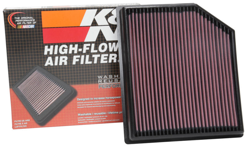 K&N 2018 Jeep Grand Cherokee V8-6.2L F/I Replacement Drop In Air Filter - DFW Speed Syndicate