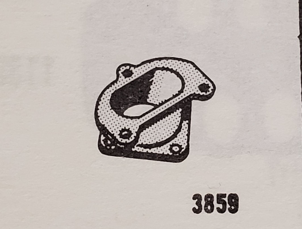 The Offenhauser 3859 accepts 3 bolt carb on 2 bolt adaption B base DFW Speed Syndicate