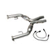 BBK 05-10 Mustang 4.6 Short Mid X Pipe With Catalytic Converters 2-3/4 For BBK Long Tube Headers BBK