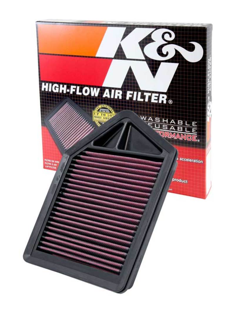 K&N 10 Honda CR-V 2.4L-L4 Drop In Air Filter - DFW Speed Syndicate