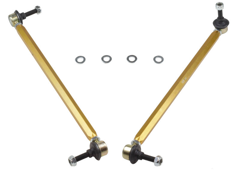 Whiteline 10+ Chevy Camaro FR Coupe Front Sway Bar - Link Assy H/D Adj Steel Ball (380mm C to C) - DFW Speed Syndicate