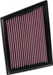K&N 2015 Jaguar F-Pace V6-3.0L F/I Right Side Replacement Drop In Air Filter - DFW Speed Syndicate