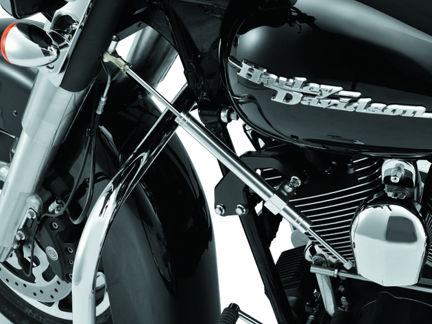 Twin Power 00-08 FLH FLT Satin Steering Damper Kit - DFW Speed Syndicate