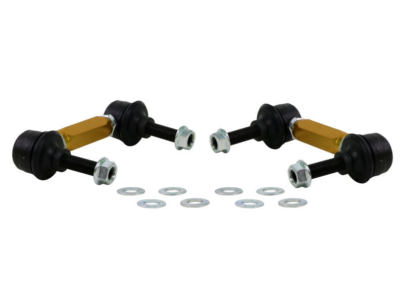 Whiteline 03-06 Nissan 350z Z33 Rear Swaybar link kit-Adjustable Ball End Links - DFW Speed Syndicate
