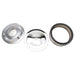 Edelbrock Air Cleaner Pro-Flo Series Round Steel Top Paper Element 14In Dia X 3 75In Dropped Base Edelbrock