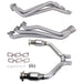 BBK 15-17 Ford Mustang V6 1-3/4 Long Tube Headers w/High Flow Catted H Pipe (Ti Ceramic) - DFW Speed Syndicate