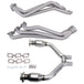 BBK 15-17 Ford Mustang V6 1-3/4 Long Tube Headers w/High Flow Catted H Pipe (Ti Ceramic) - DFW Speed Syndicate