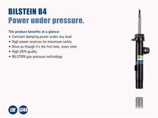Bilstein 17-21 BMW 530i B4 OE Replacement Shock Absorber - Rear - DFW Speed Syndicate