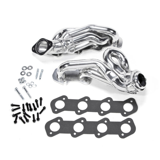BBK 96-04 Mustang GT Shorty Tuned Length Exhaust Headers - 1-5/8 Silver Ceramic - DFW Speed Syndicate