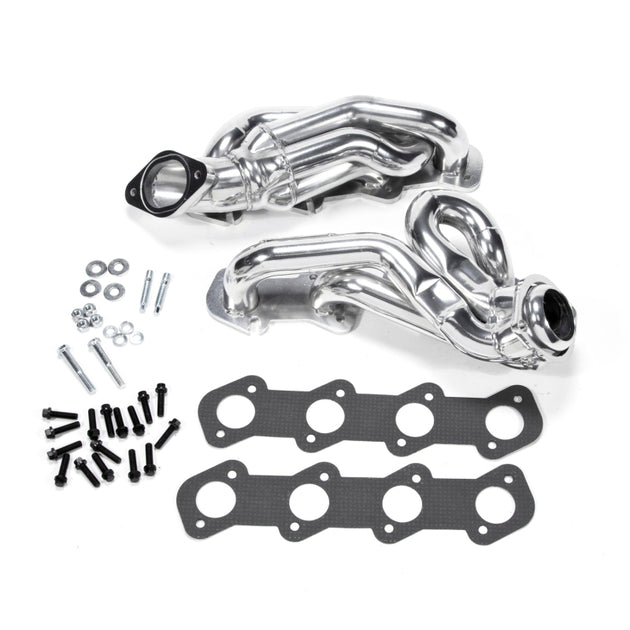 BBK 96-04 Mustang GT Shorty Tuned Length Exhaust Headers - 1-5/8 Silver Ceramic - DFW Speed Syndicate