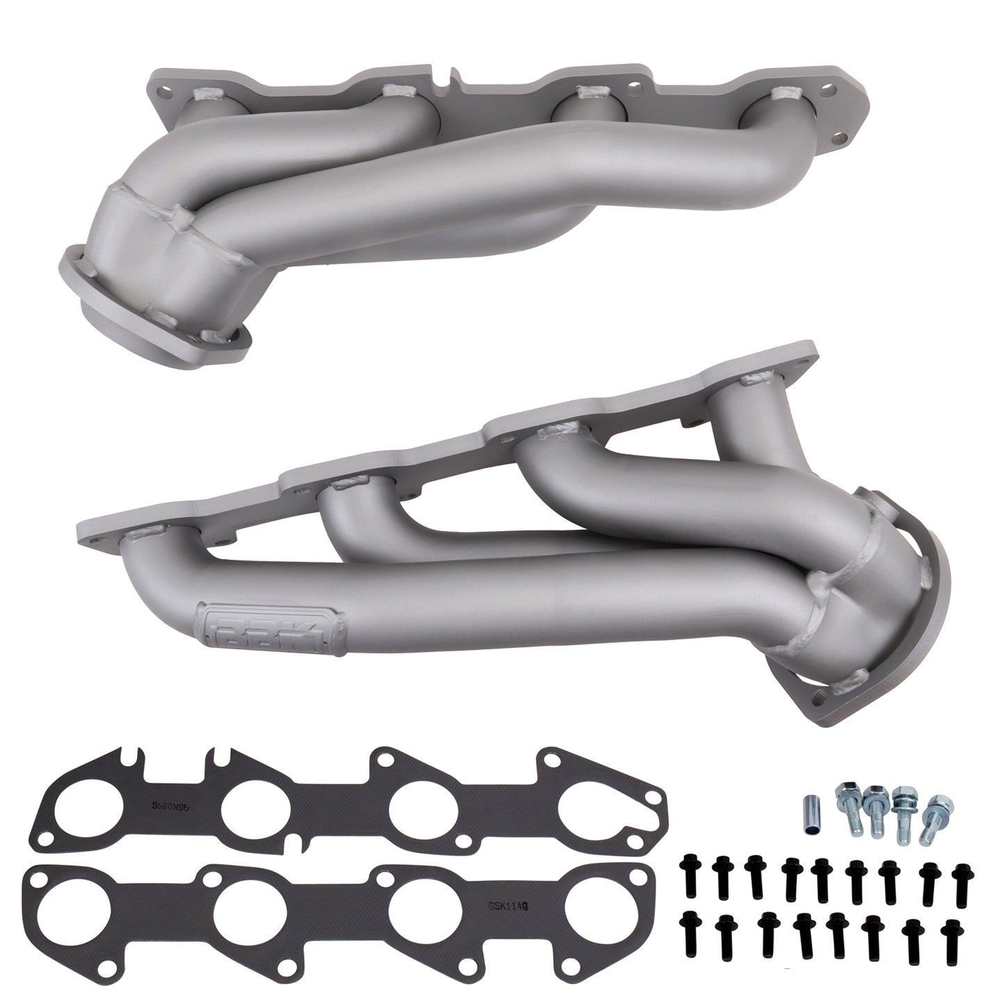 BBK DODGE 5.7L CHALLENGER CHARGER HEMI CARS 1-3/4 SHORTY HEADERS (CHROME) - DFW Speed Syndicate