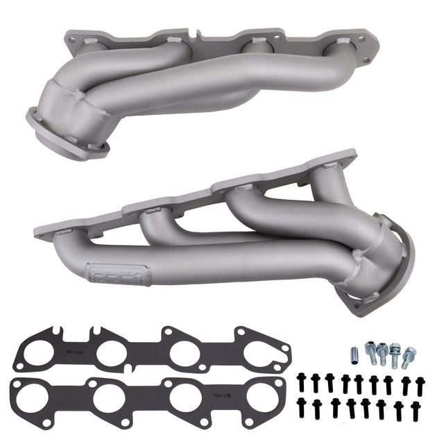 BBK DODGE 5.7L CHALLENGER CHARGER HEMI CARS 1-3/4 SHORTY HEADERS (CHROME) - DFW Speed Syndicate