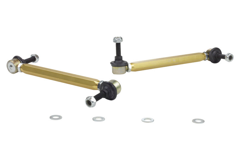 Whiteline 02-06 Mini Cooper S Front Swaybar link kit-Adjustable ball end links - DFW Speed Syndicate