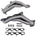 BBK DODGE 6.4L CHALLENGER CHARGER HEMI CARS 1-7/8 SHORTY HEADERS (CHROME) - DFW Speed Syndicate