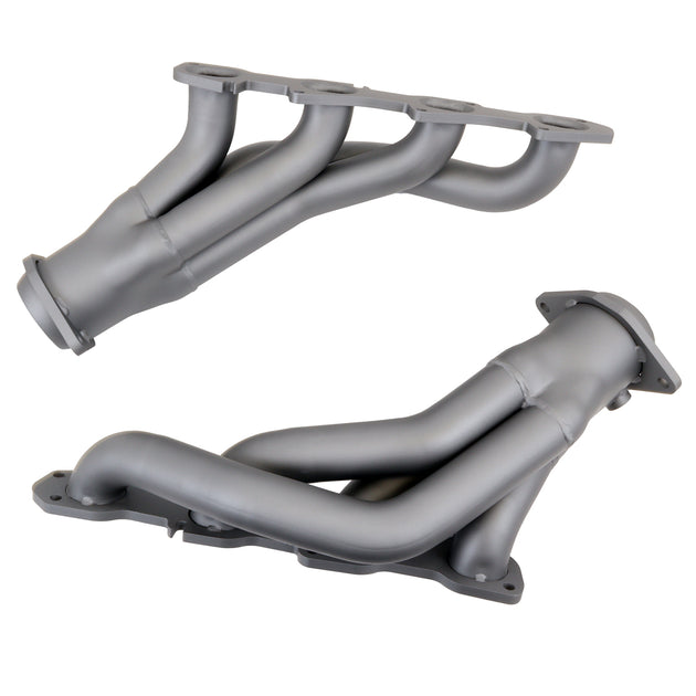 BBK DODGE 6.4L CHALLENGER CHARGER HEMI CARS 1-7/8 SHORTY HEADERS (CHROME) - DFW Speed Syndicate