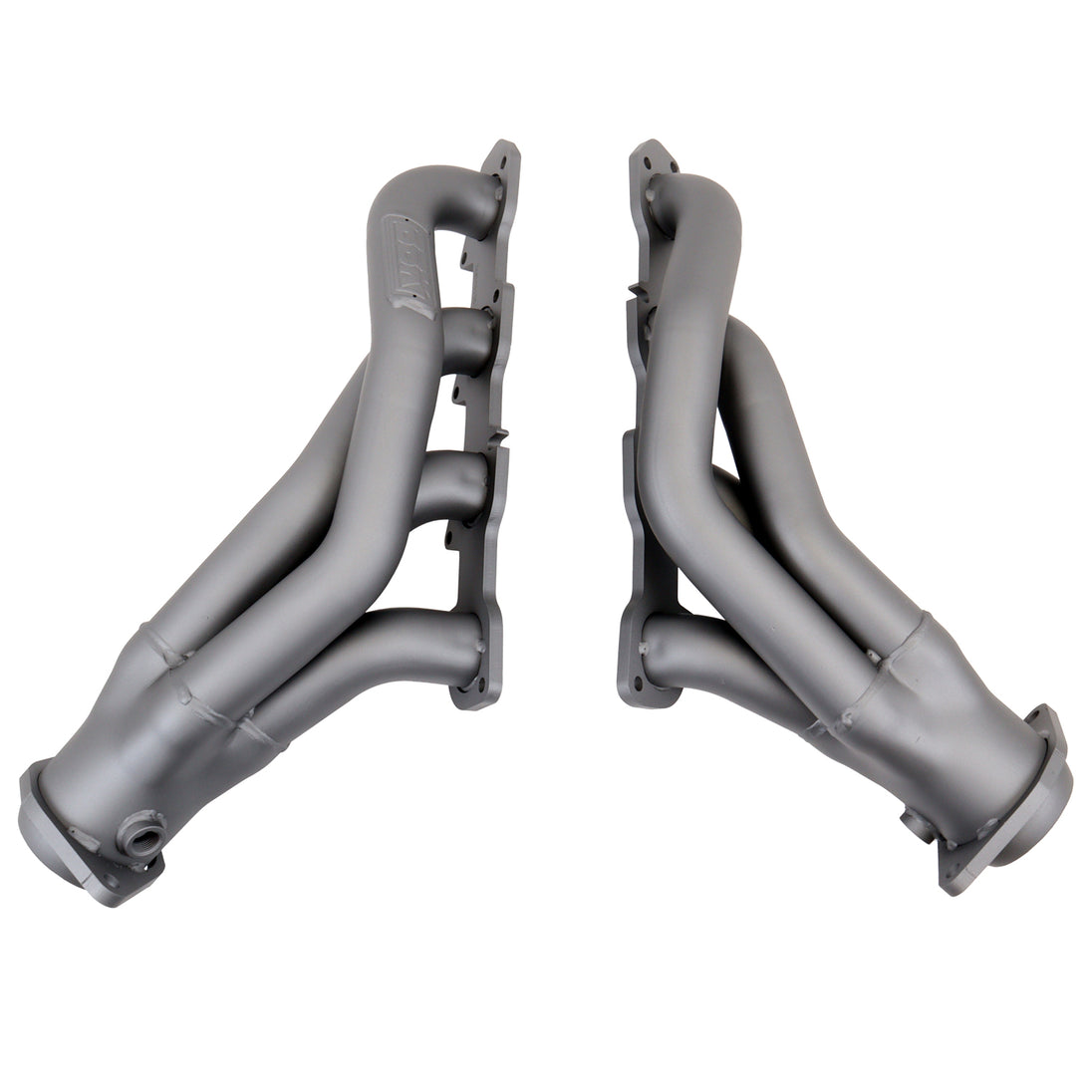 BBK DODGE 6.4L CHALLENGER CHARGER HEMI CARS 1-7/8 SHORTY HEADERS (CHROME) - DFW Speed Syndicate