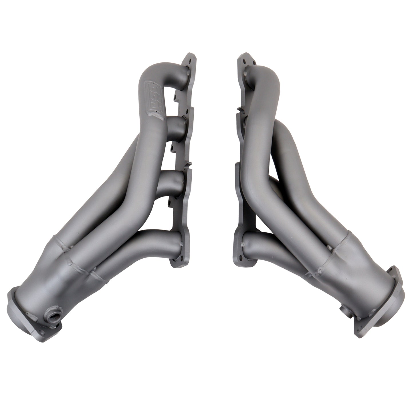 BBK DODGE 6.4L CHALLENGER CHARGER HEMI CARS 1-7/8 SHORTY HEADERS (CHROME) - DFW Speed Syndicate