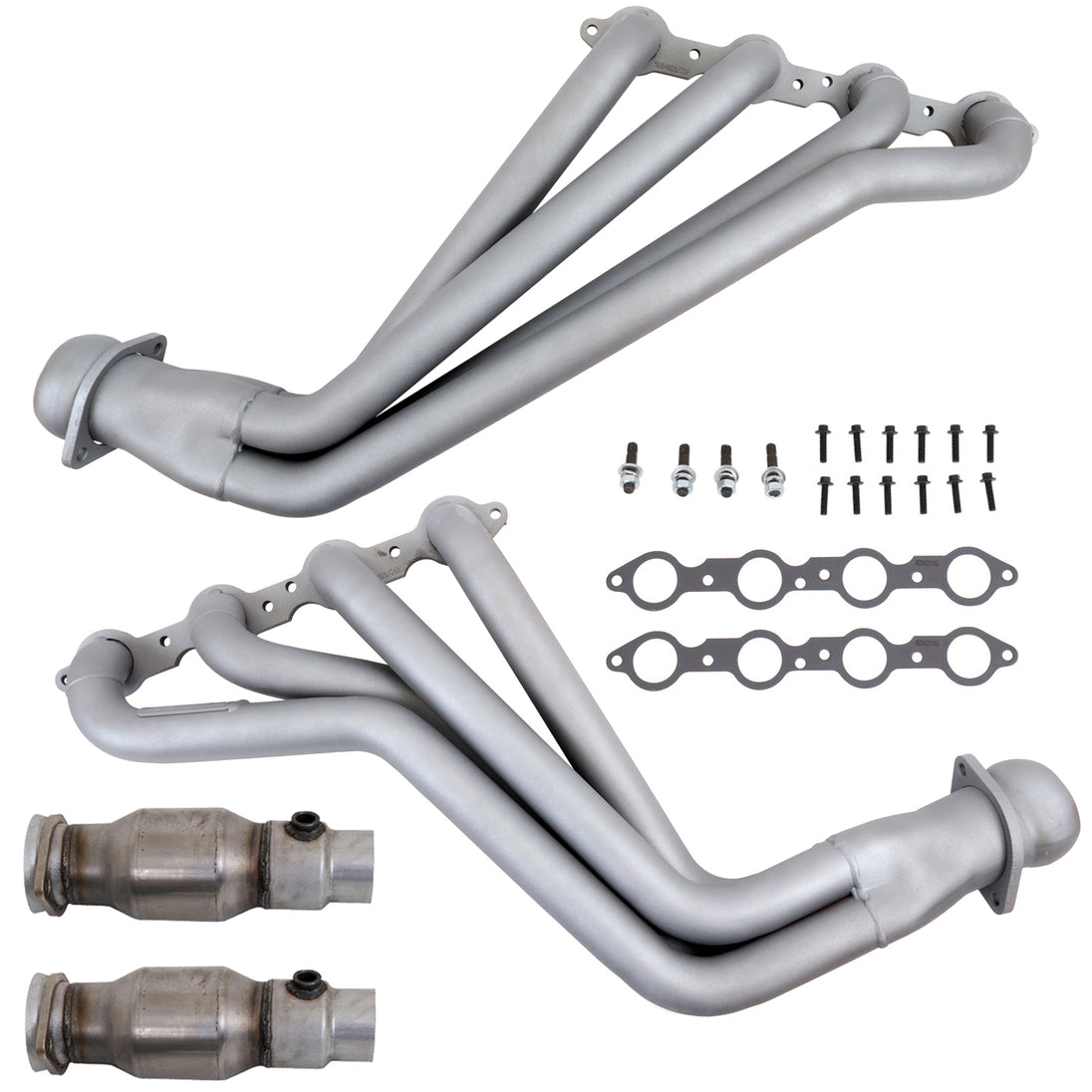 BBK CAMARO LS3/L99 1-3/4 LONG TUBE HEADERS W/CATS SYSTEM (CHROME) - DFW Speed Syndicate