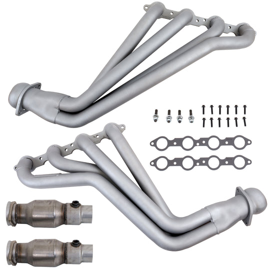 BBK CAMARO LS3/L99 1-3/4 LONG TUBE HEADERS W/CATS SYSTEM (CHROME) - DFW Speed Syndicate