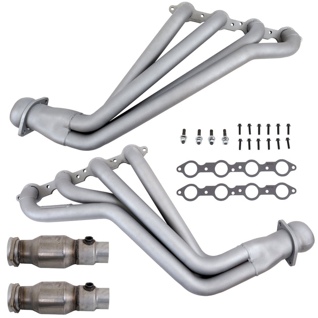 BBK CAMARO LS3/L99 1-3/4 LONG TUBE HEADERS W/CATS SYSTEM (CHROME) - DFW Speed Syndicate