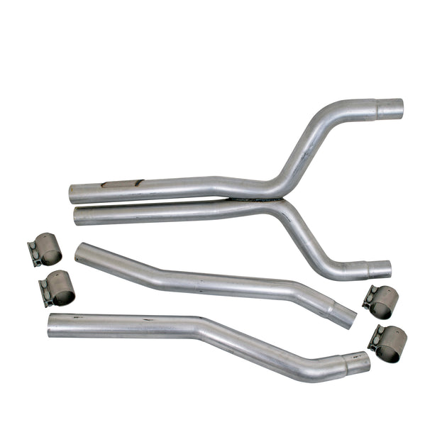 BBK CAMARO LS3 2-3/4 MID X PIPE (ALUMINIZED) - DFW Speed Syndicate