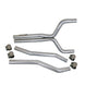 BBK CAMARO LS3 2-3/4 MID X PIPE (ALUMINIZED) - DFW Speed Syndicate