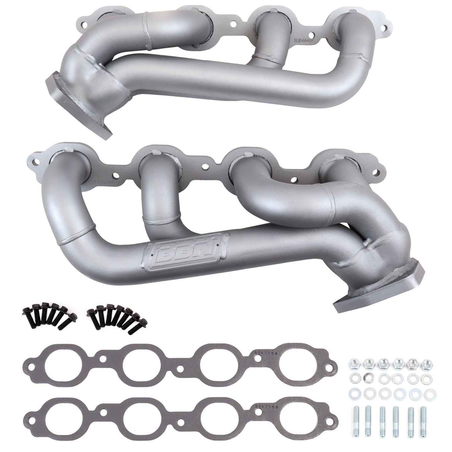 2019-2024 Chevy GM Truck 5.3L 6.2L 1-3/4 Shorty Headers (TITANIUM CERAMIC) - DFW Speed Syndicate
