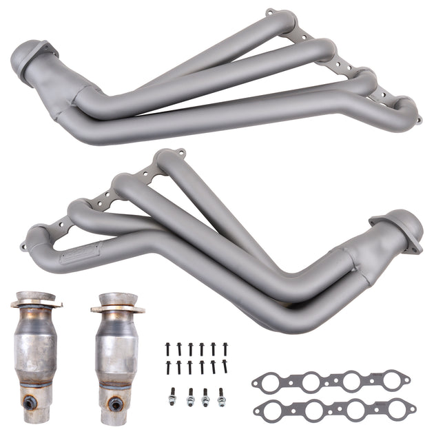 BBK CAMARO LS3/L99 1-7/8 LONG TUBE HEADERS W/CATS SYSTEM (CHROME) - DFW Speed Syndicate