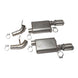 BBK MUSTANG GT 4.6L VARITUNE AXLE BACK EXHAUST KIT (STAINLESS) - DFW Speed Syndicate