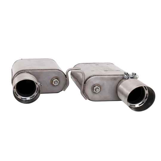 BBK CAMARO SS 6.2L VARITUNE AXLE BACK EXHAUST KIT (STAINLESS) - DFW Speed Syndicate