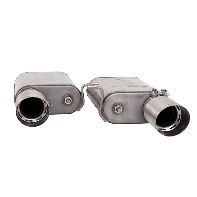 BBK CAMARO SS 6.2L VARITUNE AXLE BACK EXHAUST KIT (STAINLESS) - DFW Speed Syndicate