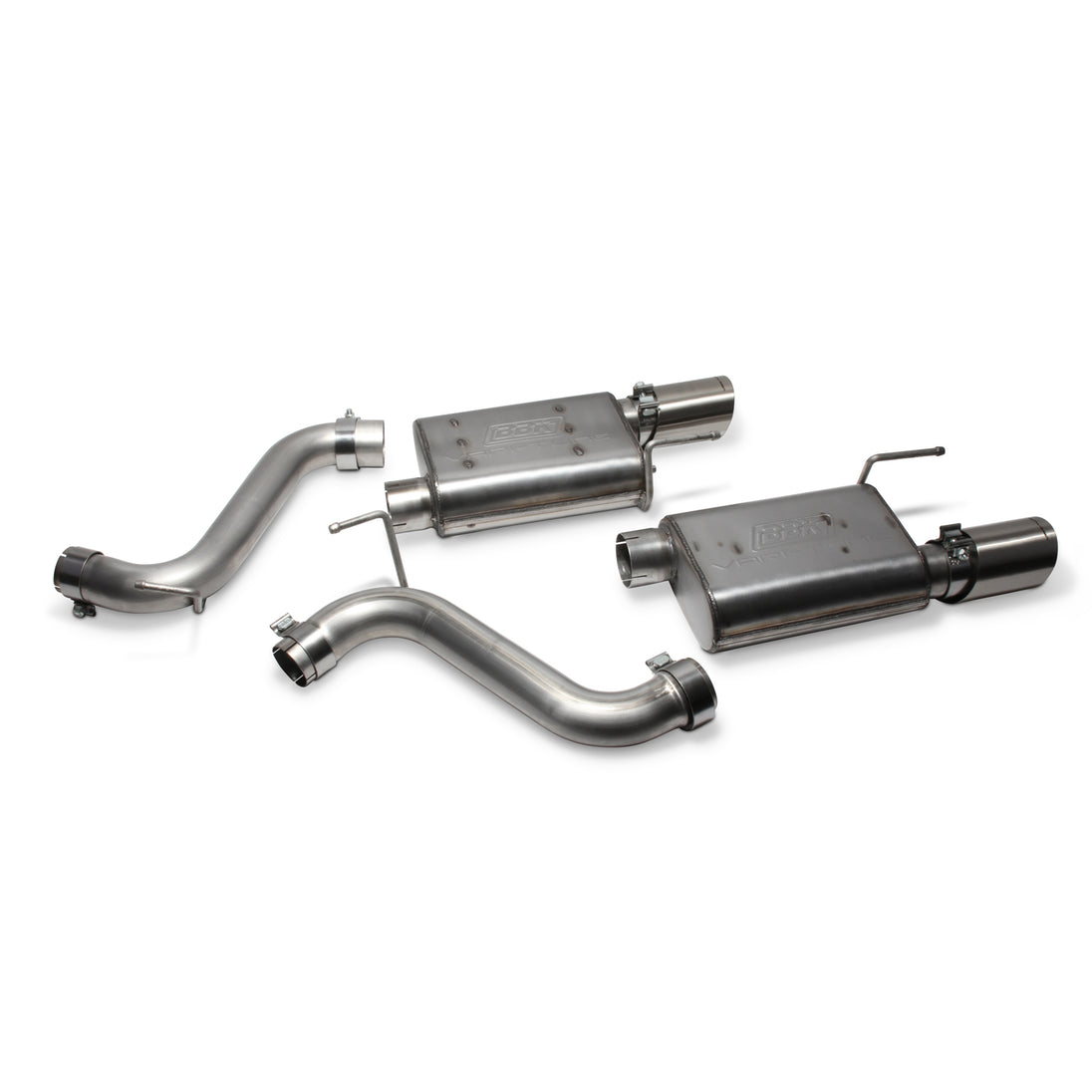 BBK 2015-2016 MUSTANG 5.0 GT VARITUNE AXLE BACK EXHAUST KIT COUPE ONLY - DFW Speed Syndicate