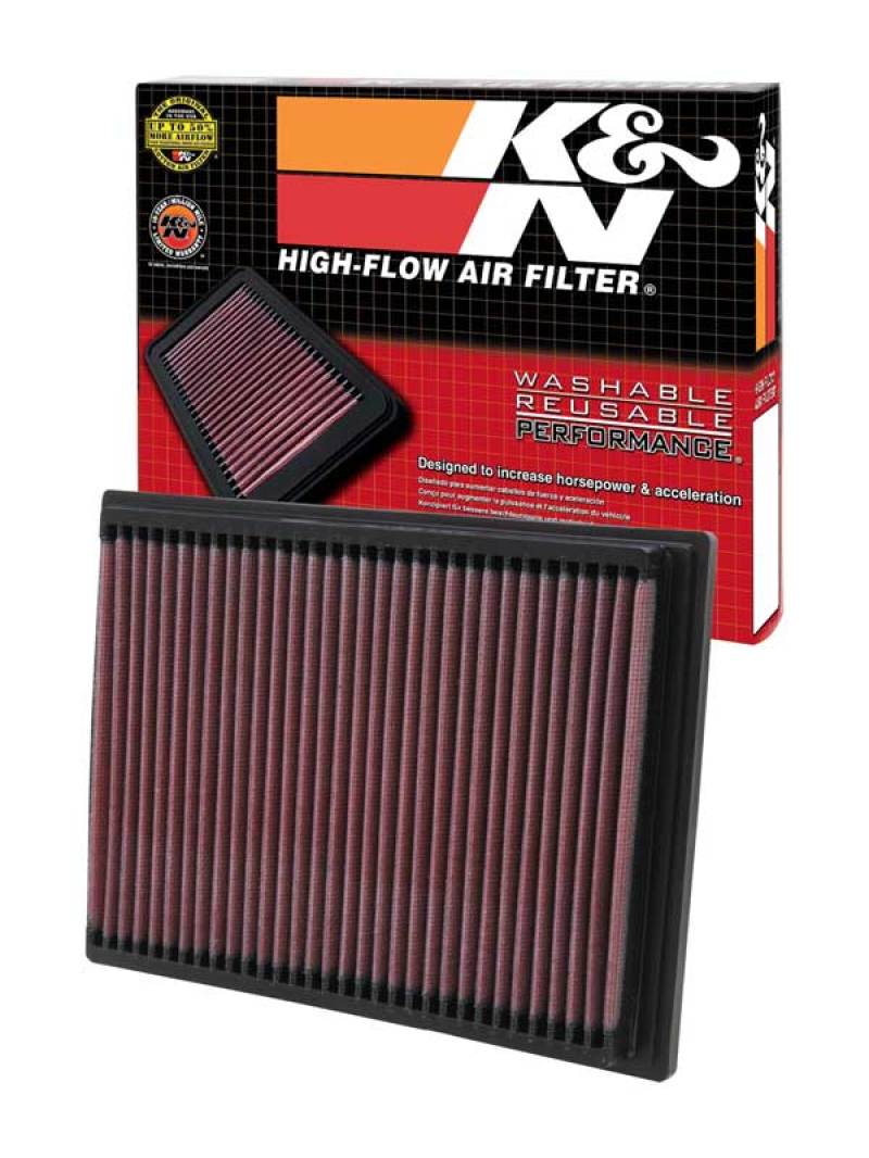K&N 90-06 BMW 2.0/2.2/2.5/2.8/3.0/3.2L  Drop In Air Filter - DFW Speed Syndicate