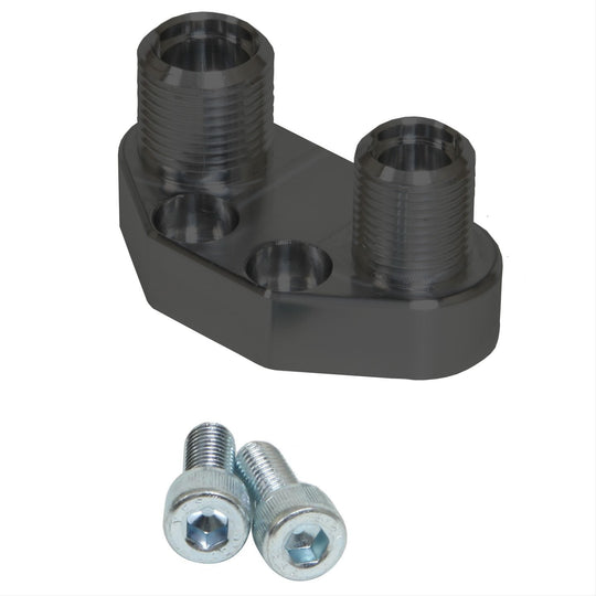 Straight AC Manifold For 7176 Compressors - DFW Speed Syndicate
