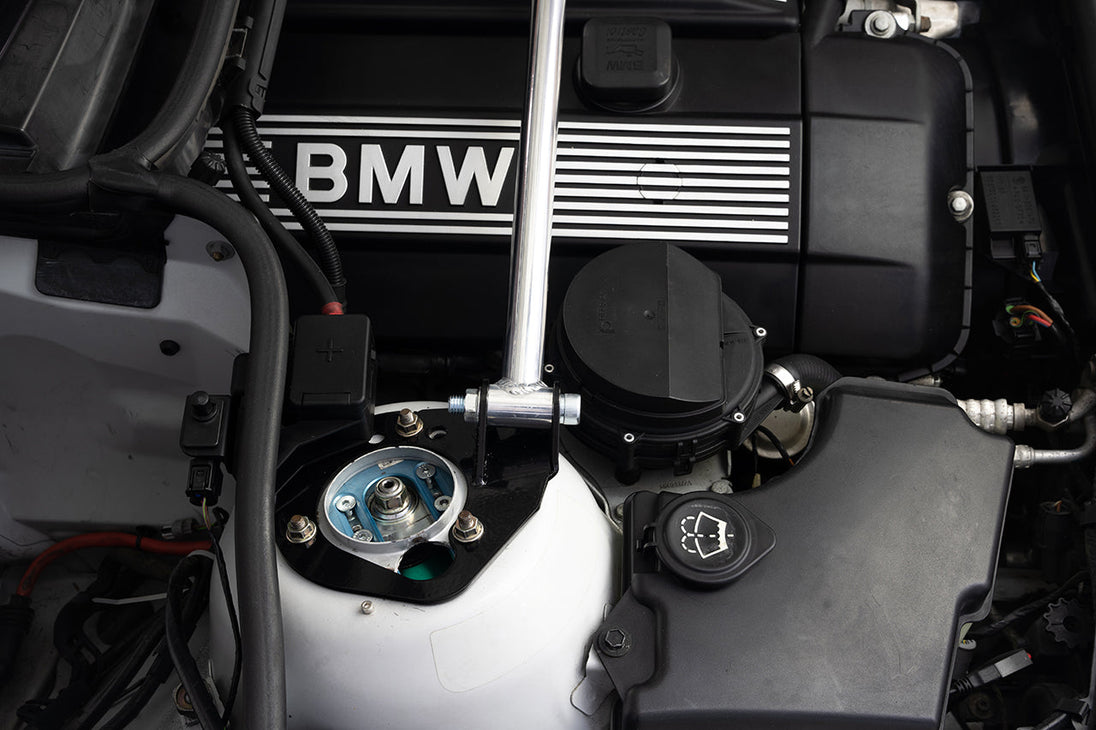 HPS Front Strut Bar 2002-2006 BMW 3-Series E46, 42-103 FR SPORT