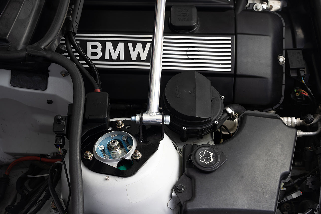 HPS Front Strut Bar 2002-2006 BMW 3-Series E46, 42-103 FR SPORT