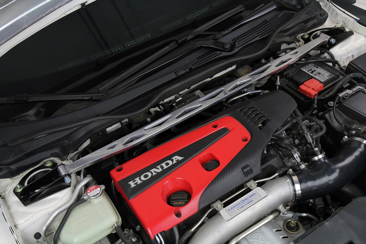 HPS Front Strut Bar Honda 2016-2023 Civic 2.0L , 42-112 FR SPORT