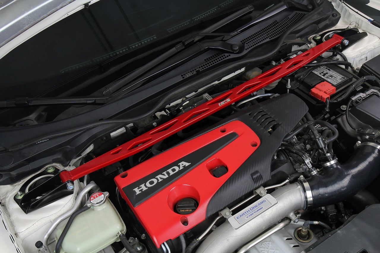 HPS Front Strut Bar Honda 2016-2023 Civic 2.0L , 42-112 FR SPORT