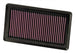 K&N 07 Nissan Versa 1.8L-L4 Drop In Air Filter - DFW Speed Syndicate