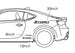 Tomei Sticker The Engine Specialist Die Cut FR SPORT